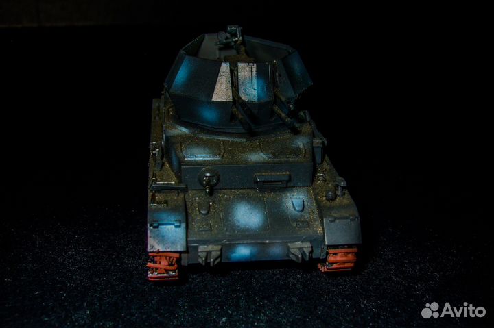 Модель танк 1/72 Flak Panzer Wirbelwind Германия