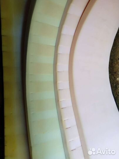 Поролон мебельный 100 мм, 50 мм