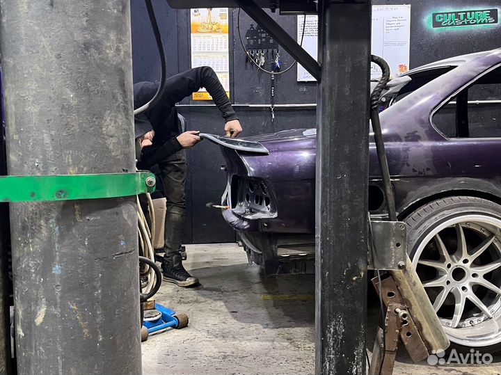 Спойлер bmw e36 d max дактейл ducktail накладка