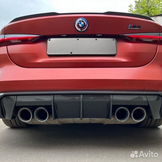 Карбоновый диффузор M Performance BMW M3 G80, M4 G