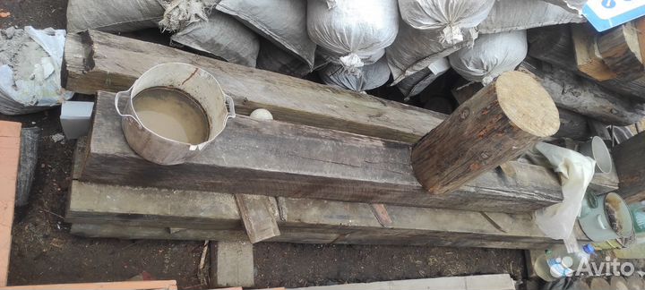 Шпала железнодорожная бу