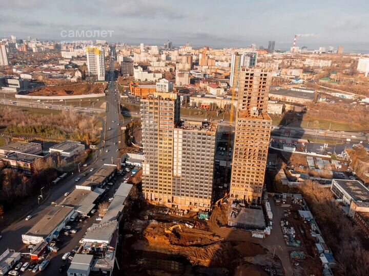 Квартира-студия, 41 м², 15/33 эт.