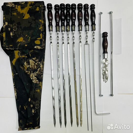 Набор шампуров в чехле