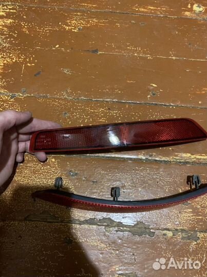 Катафот на задний бампер Volkswagen golf 6 gti