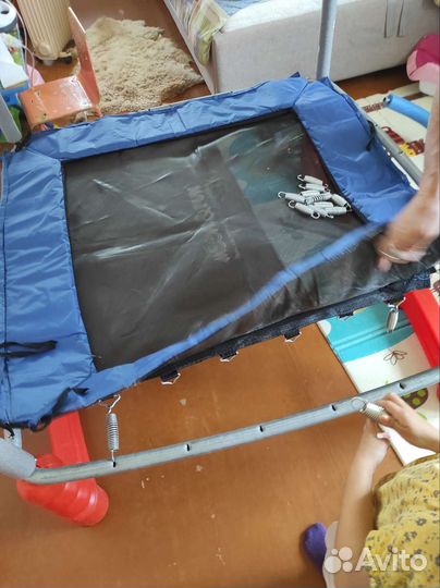 Батут с сеткой бу