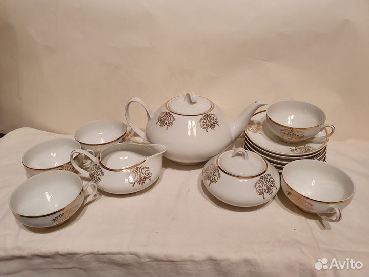 Сервизы чайные 1950-60-х гг