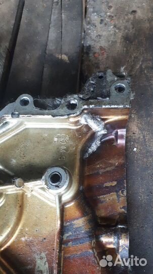 Крышка двигателя передняя Kia Rio QB G4FA 2011