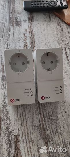 Powerline адаптер qtech