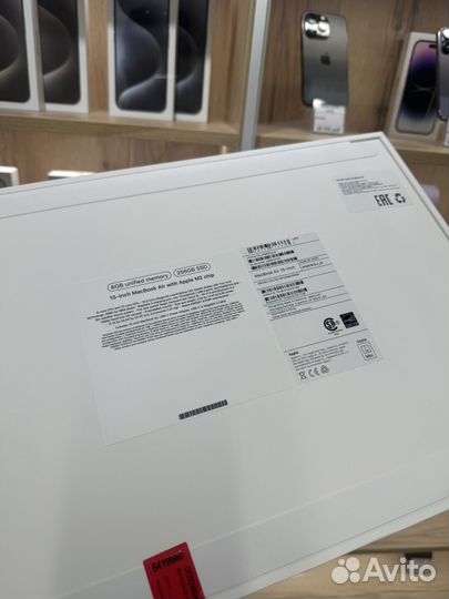 Apple macbook air 15 m2 2023 8/256 Новый