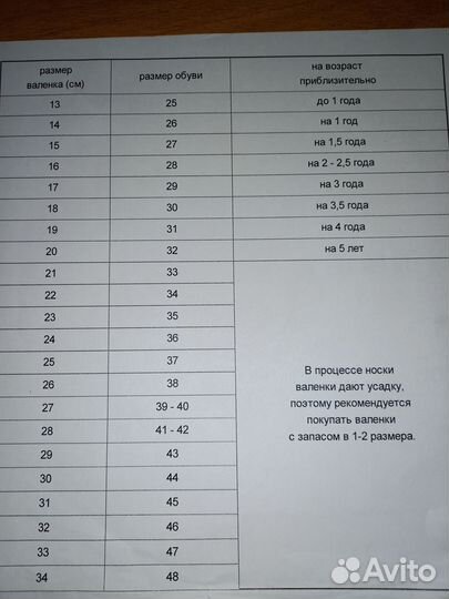 Валенки женские