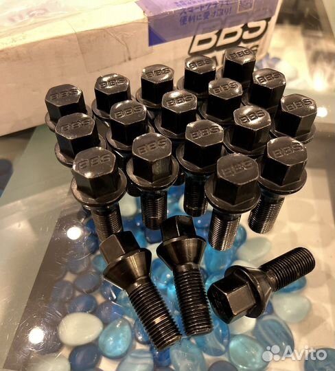 Болт BBS M14*1.5 / Rays M14*1.25 / Audi Golf Bmw