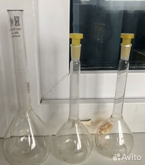 Колбы, стаканы