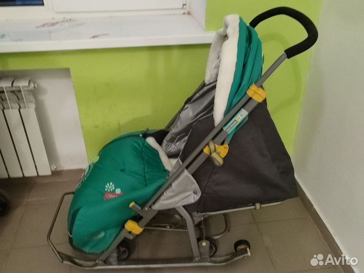 Коляска санки