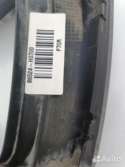 Накладка птф правая Kia Rio 4 2020 рестайлинг