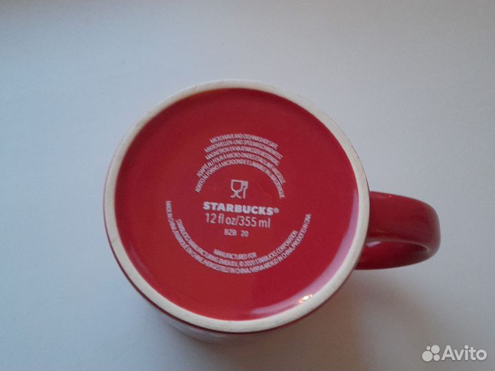 Кружка Starbucks новогодняя 355 мл