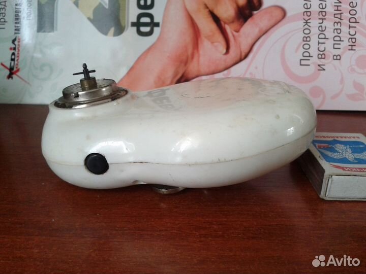 Бритвенная механич. советская машинка