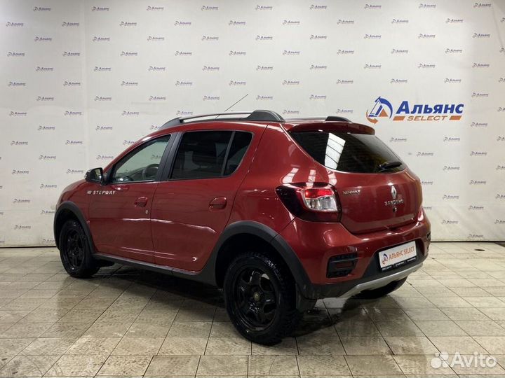 Renault Sandero Stepway 1.6 МТ, 2016, 56 602 км