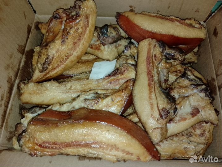 Щековина домашнего копчения