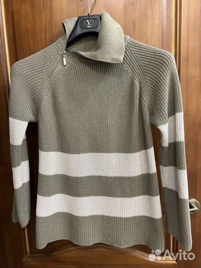 Джемпер с молнией Glenfield хлопок