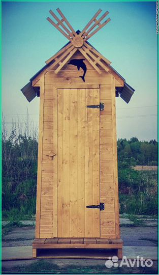 Дачный туалет с кошкой нйр 512