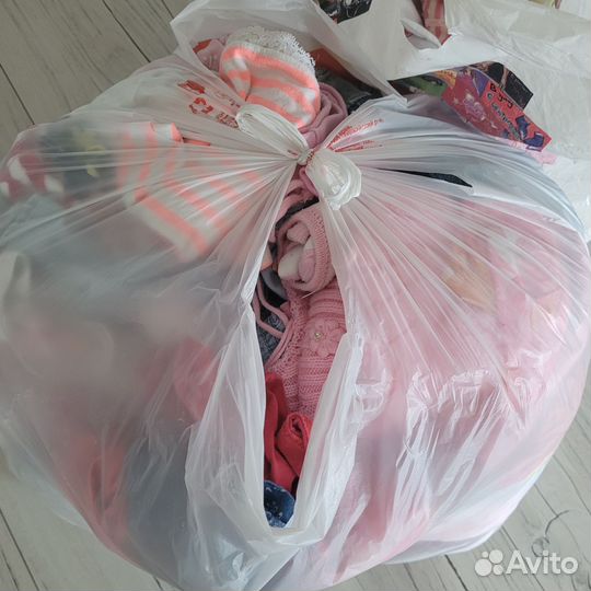 Детская одежда для девочек пакетом