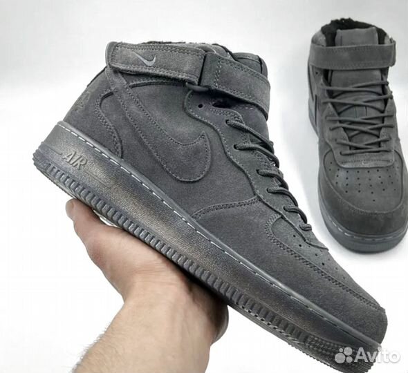 Кроссовки зимние Nike air force 1