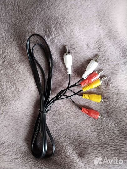Кабель 3RCA-3RCA