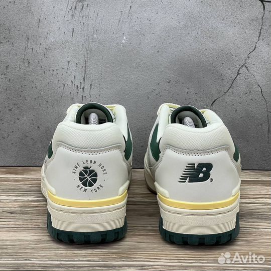New Balance 550 Natural Green кроссовки