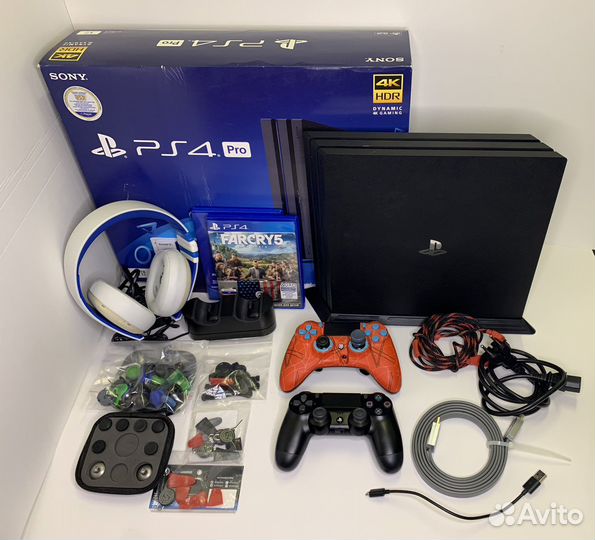 Игровая приставка Playstation 4 Pro 1Tb, по 10.00