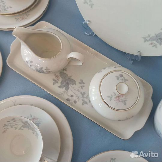 Антикварный немецкий фарфор KPM Krister