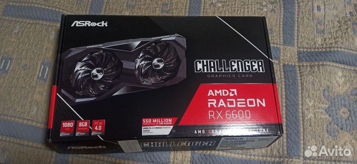 ASRock AMD Radeon RX 6600 Challenger D