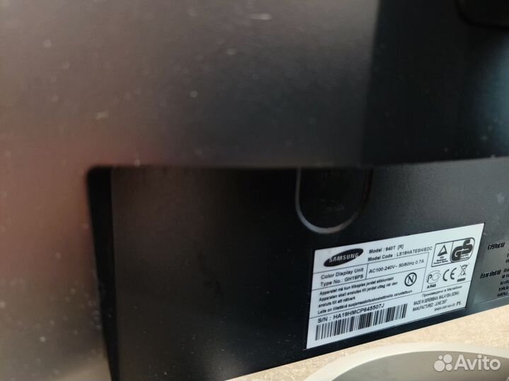 Монитор Samsung syncmaster 940T