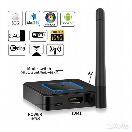 Адаптер OT-DVB09 WI-FI ресивер