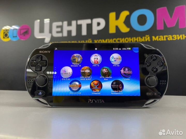 Прошитая PS Vita 128GB + 30 игр