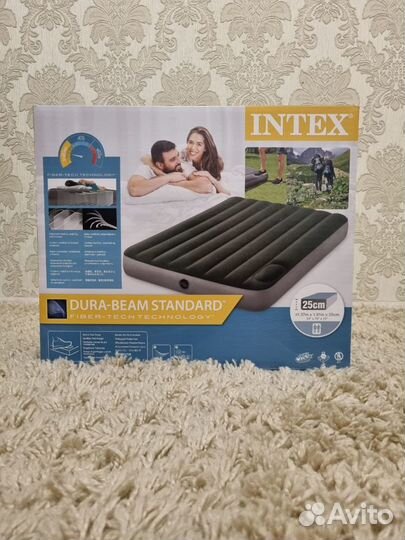 Надувной матрас intex новый
