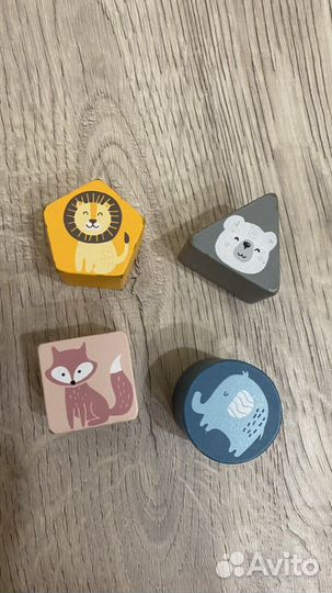 Деревянная каталка сортер