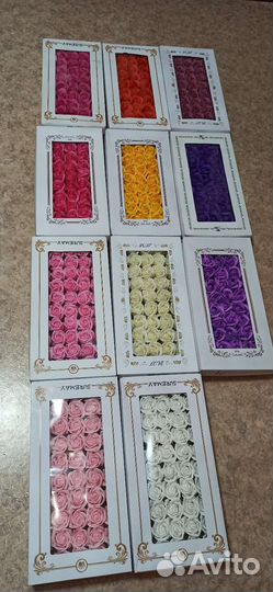 Пенные розы мыльные