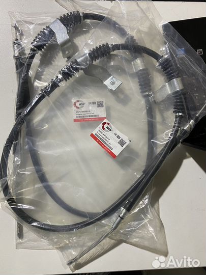 Трос стояночного тормоза Chevrolet Lacetti. NSP