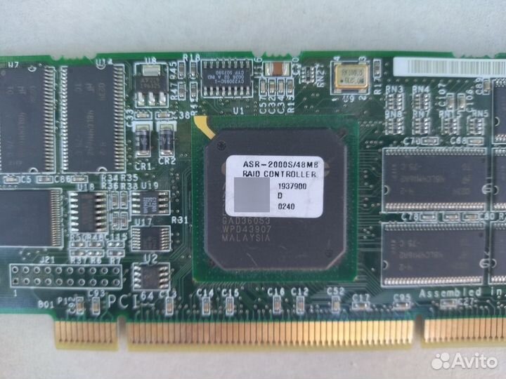 Adaptec ASR-2000S/48MB scsi raid Zero-Channel конт