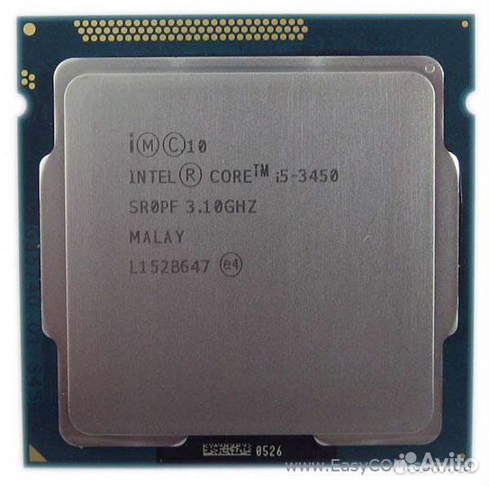 Процессор intel core i5 3450