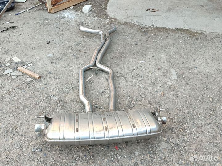 Porshe Cayenne 958 глушитель