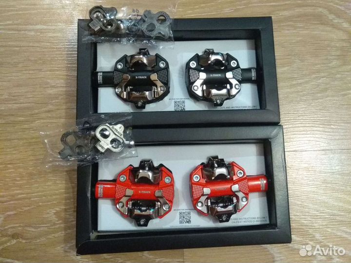 Педали Look X-Track новые с шипами