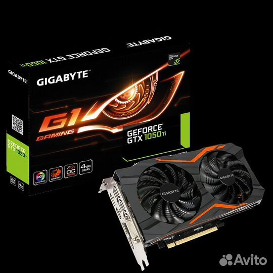 Видеокарта Nvidia Geforce gtx 1050 ti 4 gb