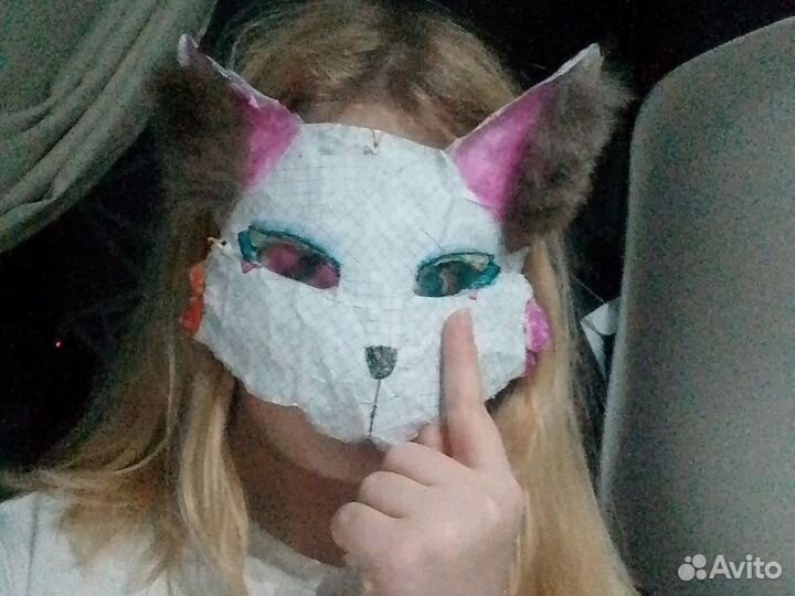 Маска для квадробики лиса