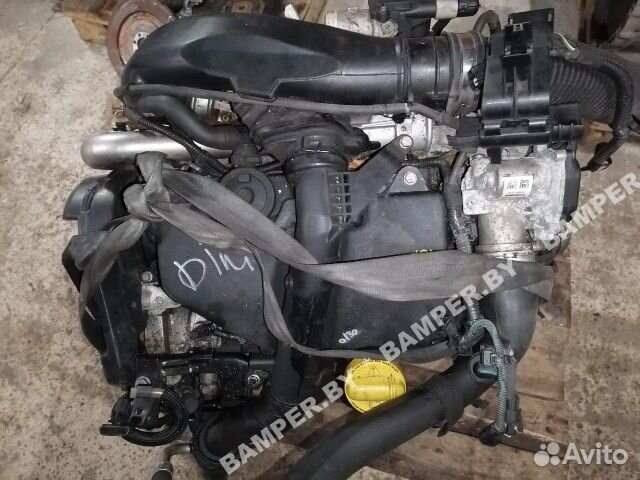 Двигатель к Renault Clio, 2013 г. 1.5 л, дизель, D