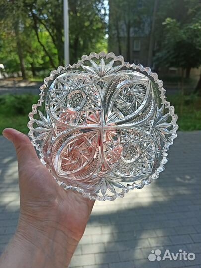 Хрустальные блюда