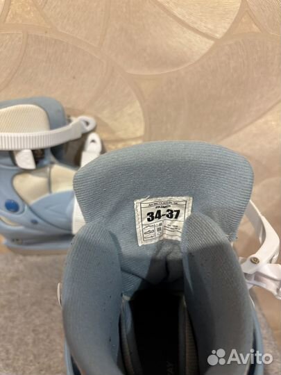 Коньки раздвижные 34 37 nordway