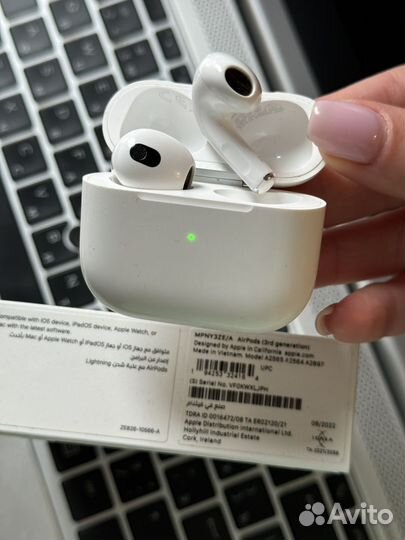 Наушники apple airpods 3 оригинал