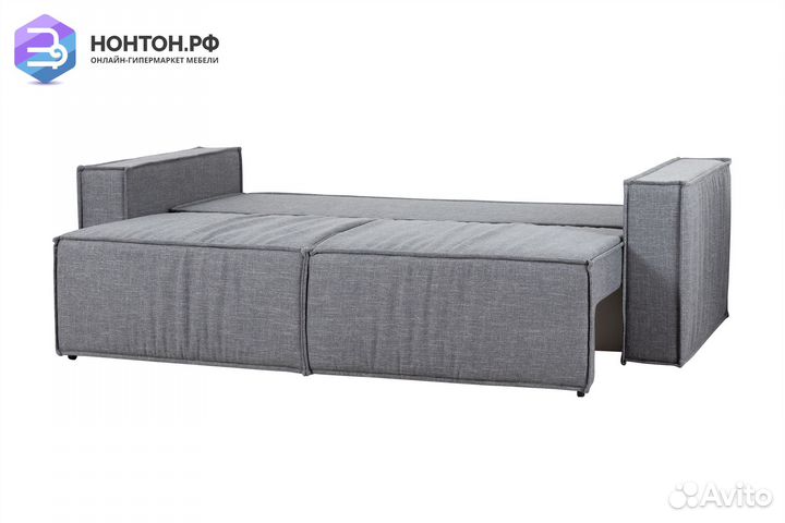 Диван еврокнижка Бруно серый