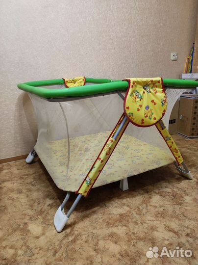 Большой детский манеж бу